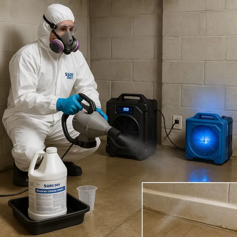 Sanitization and Odor Removal process in Dannemora, NY